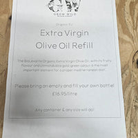 Extra Virgin Olive Oil, Refill