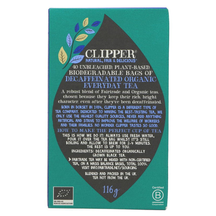 Clipper Decaffeinated Tea