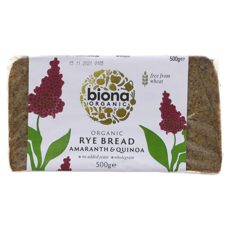 Rye Bread, Amaranth and Quinoa